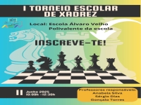 Primeiro Torneio escolar de Xadrez Alvarinho